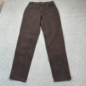 Levi's 550 Jeans Women 6 Reg M‎ Black Relaxed Tapered High Rise Denim 28x31